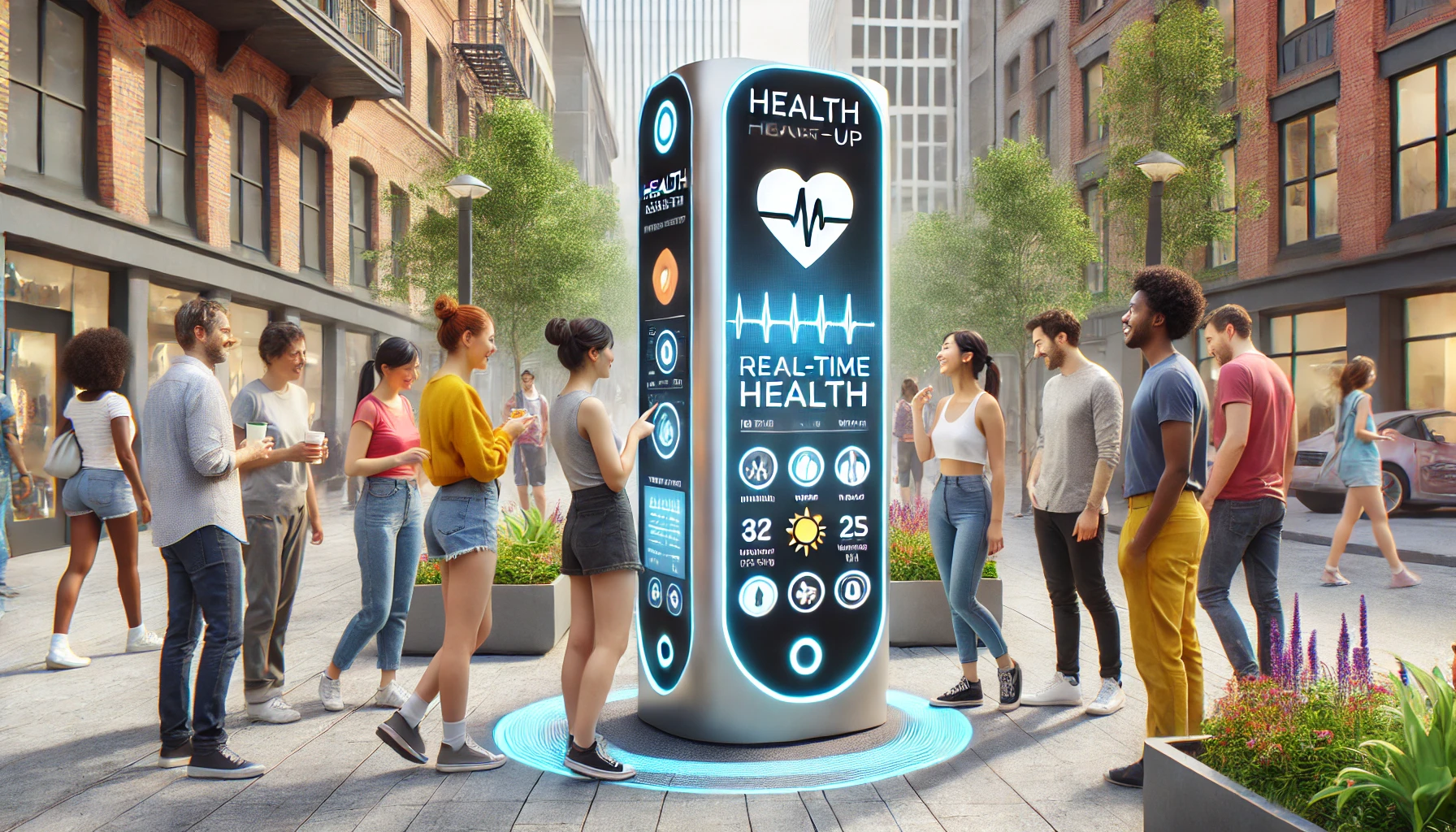 Interactive Health Kiosks in Neighborhoods